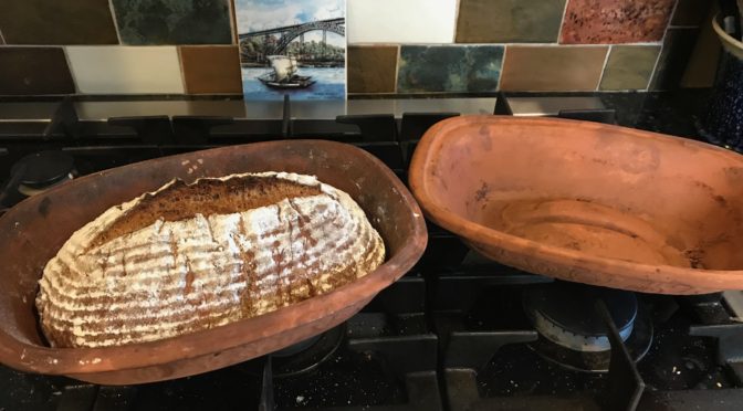 Today’s Bread: Country Wheat Boule with Walnuts